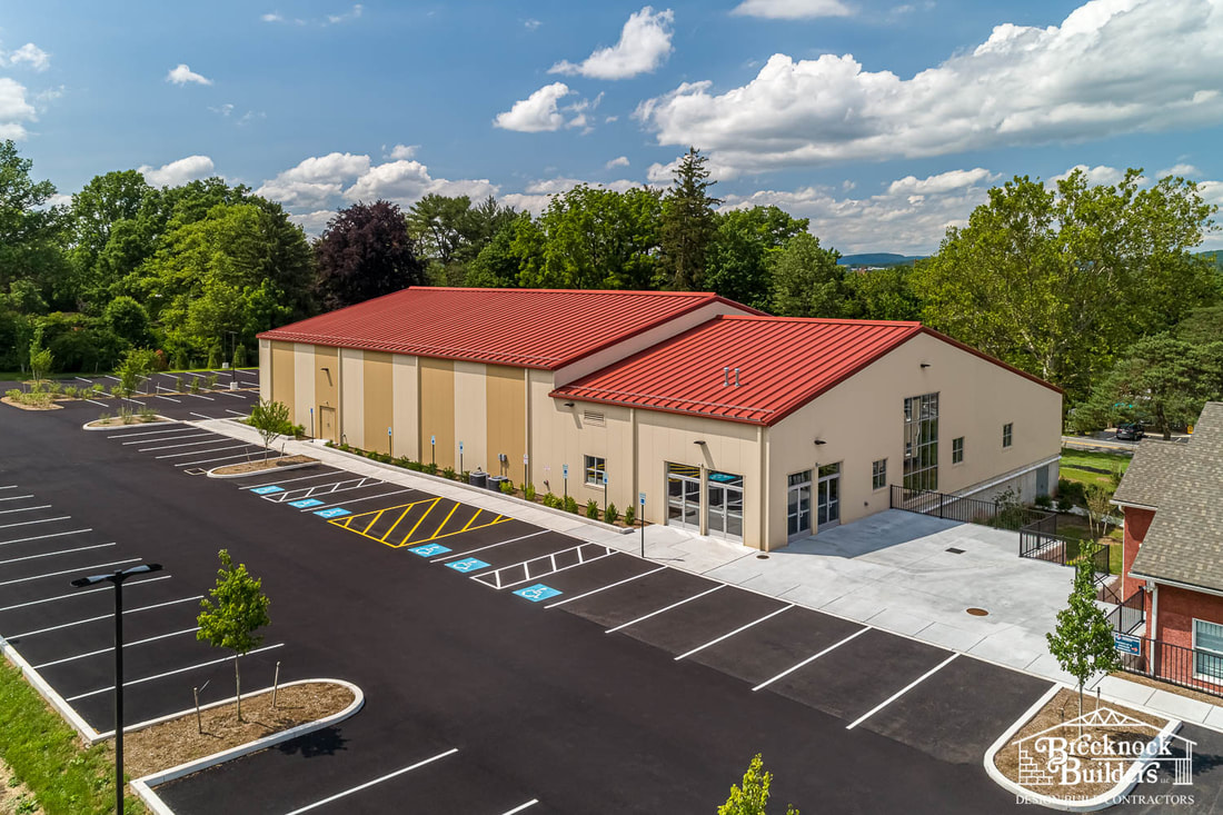 Connections Church built with Pre-engineered Steel by Brecknock Builders